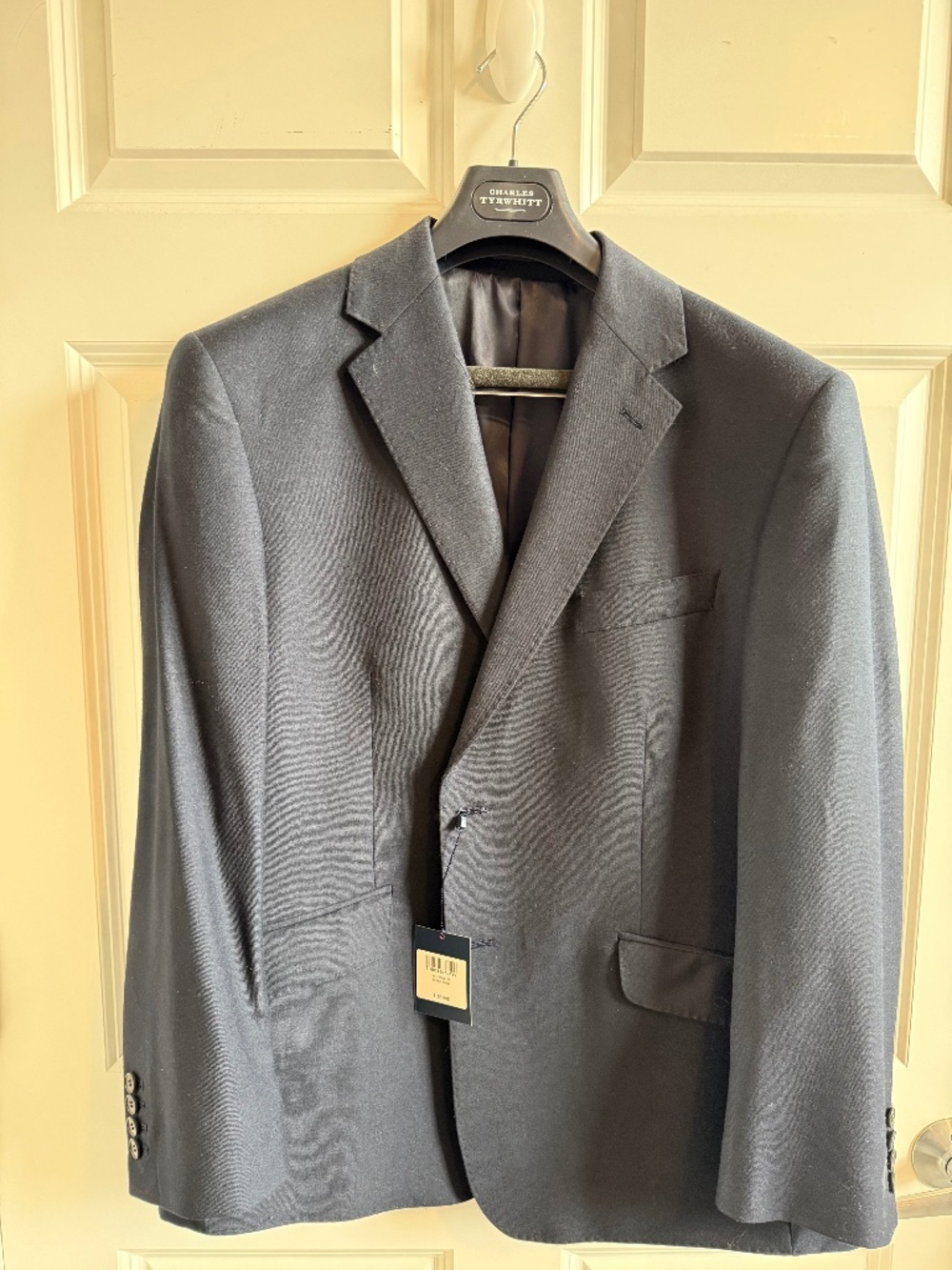 Charles Tyrwhitt Navy Classic Fit Perfect Blazer 44S NWT
